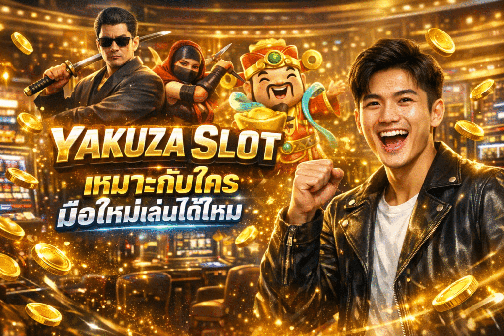 YAKUZA SLOT เหมาะกับใคร มือใหม่เล่นได้ไหม