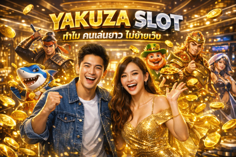 YAKUZA SLOT ทำไม คนเล่นยาว ไม่ย้ายเว็บ