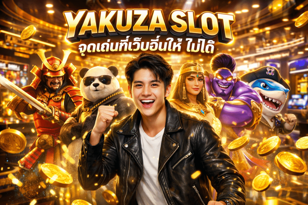 YAKUZA SLOT จุดเด่นที่เว็บอื่นให้ไม่ได้