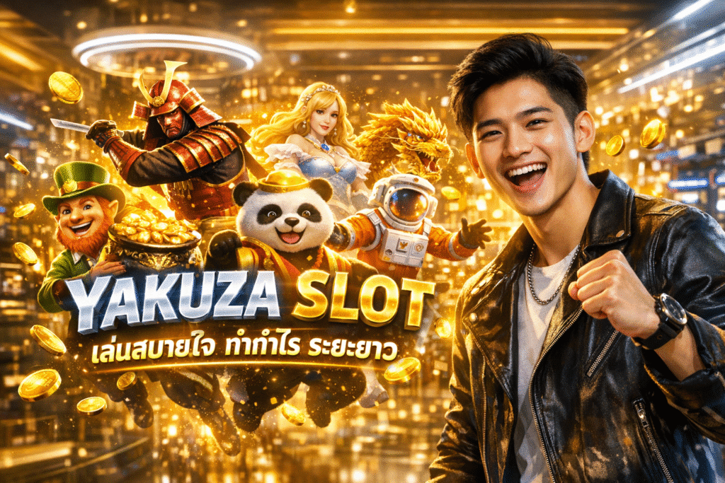 YAKUZA SLOT เล่นสบายใจ ทำกำไรระยะยาว