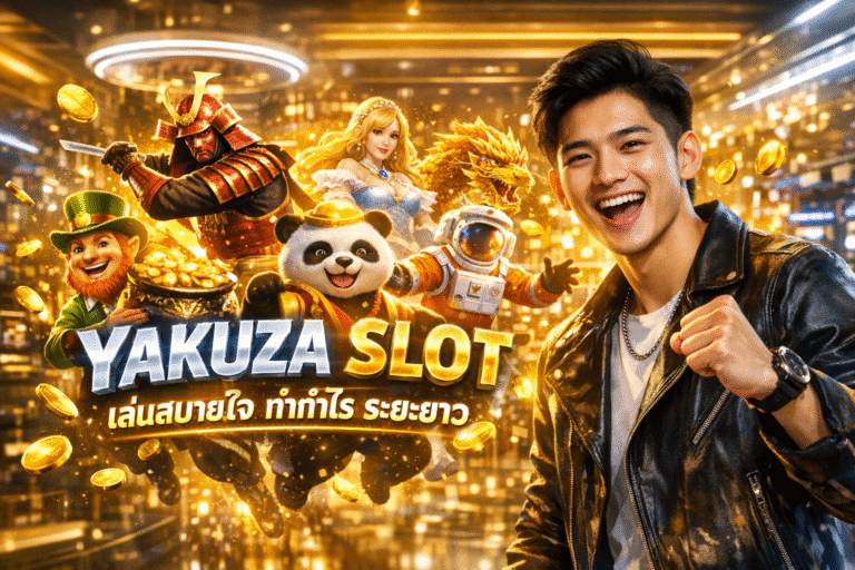 YAKUZA SLOT เล่นสบายใจ ทำกำไรระยะยาว